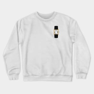 Luxury Roman Dial Watch Crewneck Sweatshirt